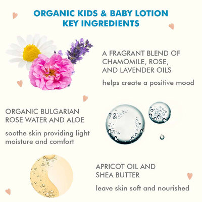 Alteya Organics Organic Kids & Baby Lotion 110ml