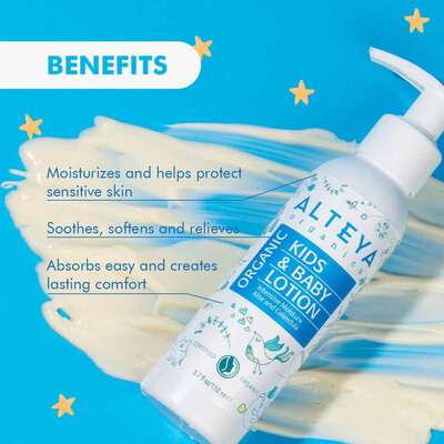 Alteya Organics Organic Kids & Baby Lotion 110ml