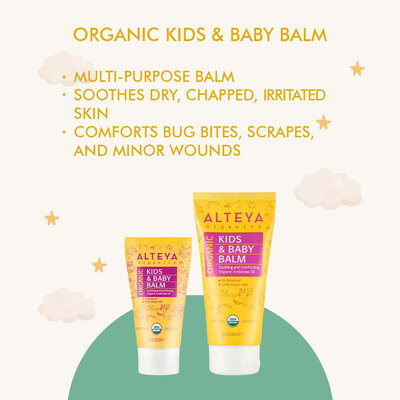 Alteya Organics Organic Kids & Baby Balm 90ml of 30ml