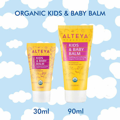 Alteya Organics Organic Kids & Baby Balm 90ml of 30ml