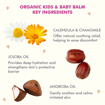 Alteya Organics Organic Kids & Baby Balm 90ml of 30ml