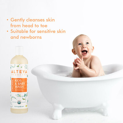 Alteya Organics Organic Kids & Baby Wash 250ml