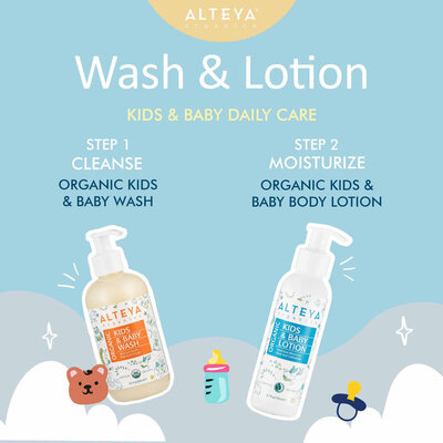 Alteya Organics Organic Kids & Baby Wash 250ml
