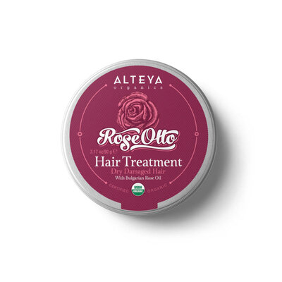 Alteya Organics Rose Otto Hair Treatment 40ml of 100ml