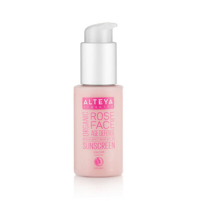 Alteya Organics Organic Rose Face Sunscreen SPF30 50ml