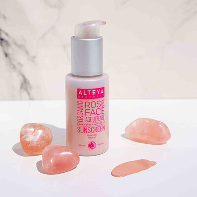 Alteya Organics Organic Rose Face Sunscreen SPF30 50ml
