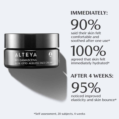 Alteya Organics Bio Damascena Ageless Rose Otto Face Cream 50ml