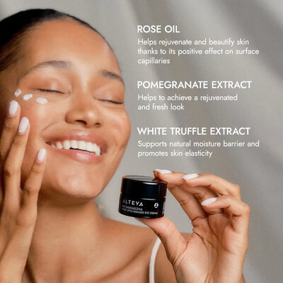 Alteya Organics Bio Damascena Ageless Rose Otto Eye Cream 15ml
