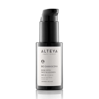 Alteya Organics Bio Damascena Rose Otto Face Sunscreen SPF25 50ml