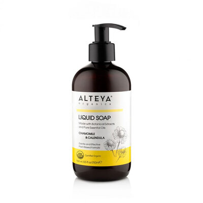 Alteya Organics Liquid Soap Chamomile & Calendula 250ml of 500ml