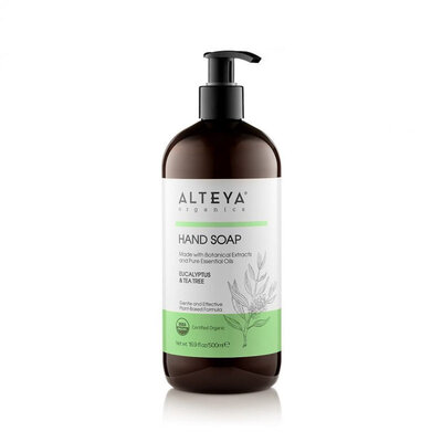 Alteya Organics Liquid Soap Eucalyptus & Tea Tree 250ml of 500ml
