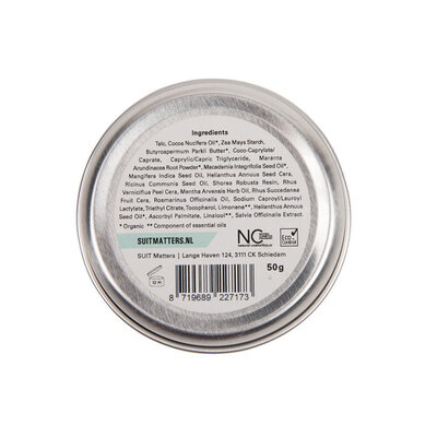 SUIT Matters Deodorant Creme - Mint Of Orange Of Rose