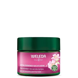 Weleda Vitaliserende Nachtcreme Met Wilde Rozen & Witte Thee