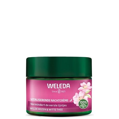 Weleda Vitaliserende Nachtcreme Met Wilde Rozen & Witte Thee