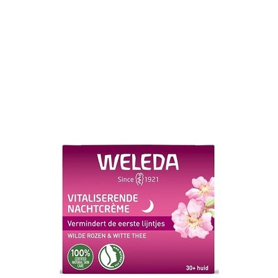 Weleda Vitaliserende Nachtcreme Met Wilde Rozen & Witte Thee