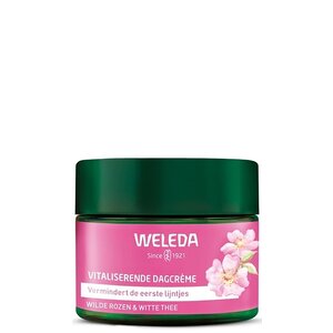 Weleda Vitaliserende Dagcrème met wilde rozen en witte thee