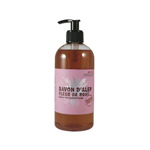 Aleppo Soap Co. Rooszeep met pomp - 500ml