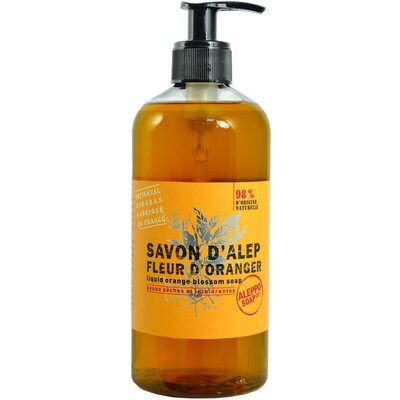 Aleppo Soap Co. Sinaasappel zeep pomp - 500ml