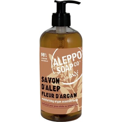Aleppo Soap Co. Arganzeep met pomp - 500ml