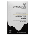 Living Nature Charcoal Clay Mask 10x5ml