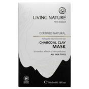 Living Nature Charcoal Clay Mask 10x5ml