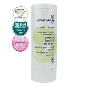 Living Nature biologische Kekebaby Body and Hair Wash