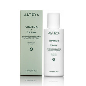 Alteya Organics Glycolische Exfoliërende Rozenwater Toner (Vitamine C + 3% Aha)