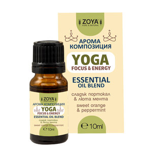 Zoya Goes pretty Yoga – Focus & Energy Essential Oil Blend – 10 ml