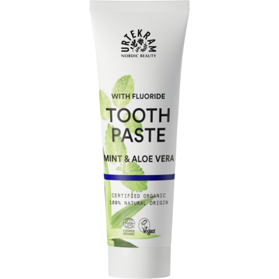 Urtekram Mint Toothpaste with Fluoride 75ml