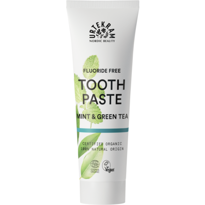 Urtekram Mint & Green Tea Toothpaste 75ml