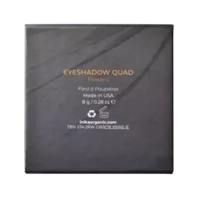 INIKA organic INIKA - Quat Eyeshadow Palette: Flowers