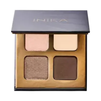 INIKA organic INIKA - Quat Eyeshadow Palette: Wind