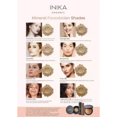 INIKA organic INIKA - Baked Mineral Foundation Powder: Freedom