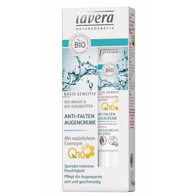 Lavera Basis Sensitiv Anti-Ageing Eye Cream Q10 15ml
