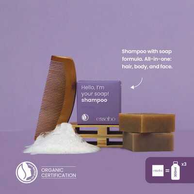 Essabó Organic Eco Zeep Shampoo - 120g