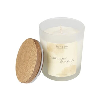 Le Bon Sens Cederhout & Jasmijn kaars