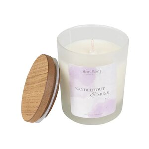 Le Bon Sens Sandelhout & Musk Kaars