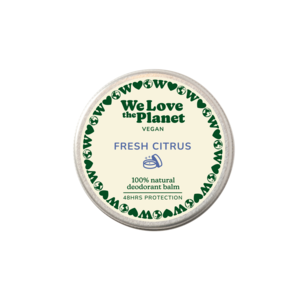 We Love The Planet Fresh Citrus Deodorant Balm - 35 gram