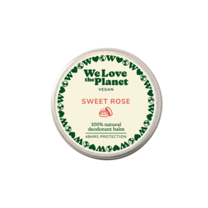 We Love The Planet Sweet Rose Deodorant Balm - 35 gram