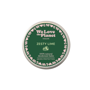 We Love The Planet Zesty Lime Deodorant Balm - 35 gram