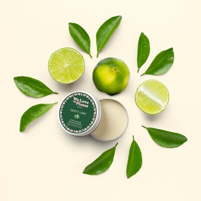 We Love The Planet Zesty Lime Deodorant Balm - 35 gram