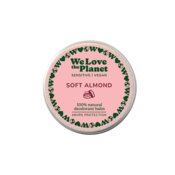 We Love The Planet Soft Almond Deodorant Balm - 35 gram