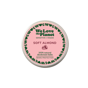 We Love The Planet Soft Almond Deodorant Balm - 35 gram