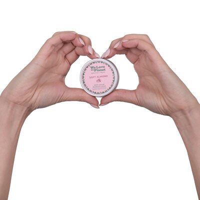 We Love The Planet Soft Almond Deodorant Balm - 35 gram
