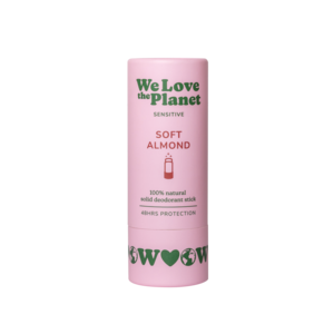 We Love The Planet Soft Almond Sensitive Deodorant Stick - 40 gram