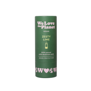 We Love The Planet Zesty Lime Deodorant Stick - 40g
