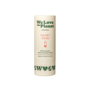 We Love The Planet Sweet Rose Deodorant Stick - 40g