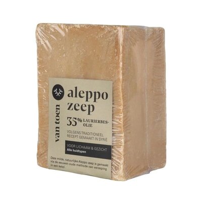 Van Toen Aleppo zeep 35% laurierbesolie
