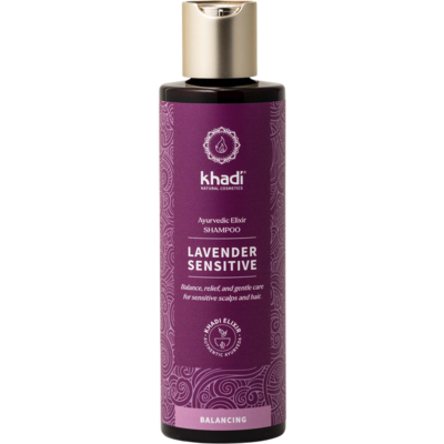 Khadi Lavender Sensitive Ayurvedic Elixir Shampoo 200ml