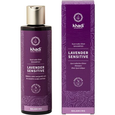 Khadi Lavender Sensitive Ayurvedic Elixir Shampoo 200ml